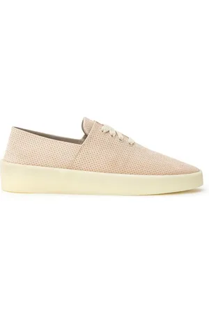 FEAR OF GOD Buty, Mężczyzna, Beżowy, 41 EU, Zamsz, Beżowe Skórzane Sneakersy