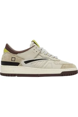 D.A.T.E. Buty, Mężczyzna, Beżowy, 44 EU, Stylowe Sneakersy