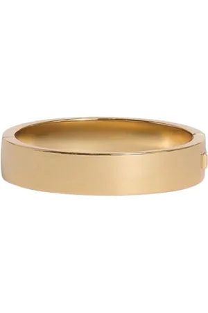Fabiana Filippi Akcesoria, Kobieta, Żółty, ONE SIZE, Elegancki Złoty Metalowy Bransoletka Biżuteria