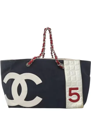 CHANEL Pre-owned, Kobieta, Niebieski, ONE SIZE, Pre-owned Canvas chanel-bags