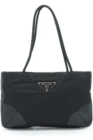 Prada Pre-owned, Kobieta, Czarny, ONE SIZE, Nylon, Pre-owned Nylon handbags