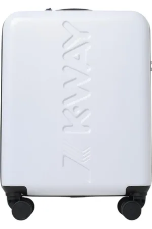 K-Way Walizki, unisex, Biały, ONE SIZE, Stylowa torba podróżna dla mężczyzn