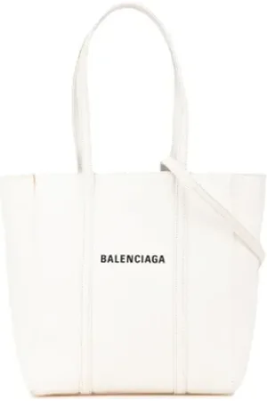 Balenciaga Pre-owned, Kobieta, Biały, ONE SIZE, Len, Pre-owned Canvas shoulder-bags