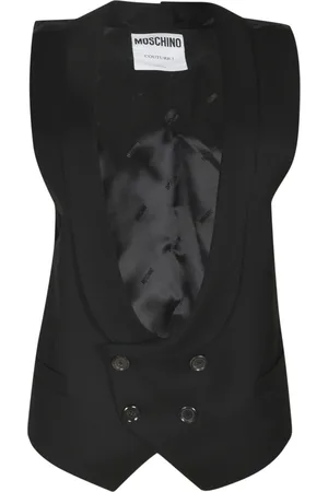 Moschino Kurtki, Kobieta, Czarny, S, Stylowe Kurtki Kolekcja