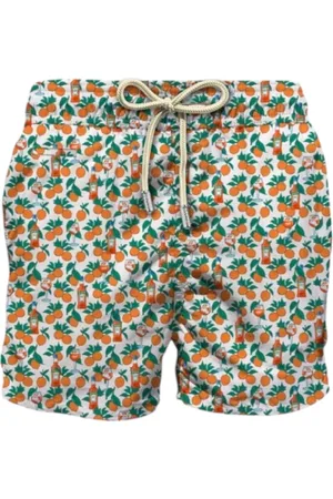 MC2 SAINT BARTH Stroje kąpielowe, Mężczyzna, Wielobarwność, XL, Męska Moda Plażowa Spritz Garden