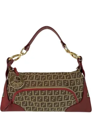 Fendi Pre-owned, Kobieta, brązowy, ONE SIZE, Skóra, Pre-owned Canvas fendi-bags