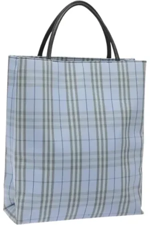 Burberry Pre-owned, Kobieta, Niebieski, ONE SIZE, Nylon, Pre-owned Nylon handbags