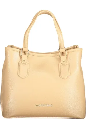 Valentino by Mario Valentino Torebki, Kobieta, Beżowy, ONE SIZE, Len, Beżowa Torba Damska z Polietylenu