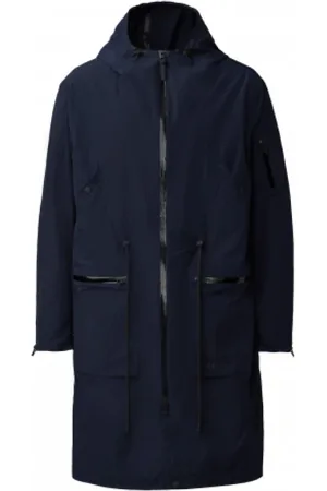 Mackage Płaszcze, Mężczyzna, Niebieski, 3XS, Gage parka