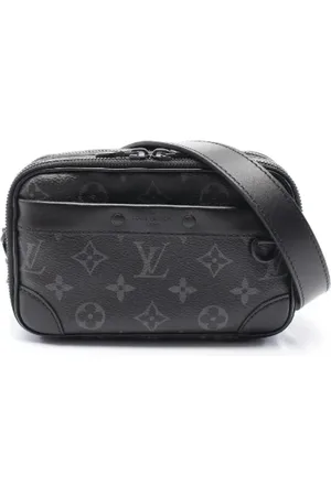 LOUIS VUITTON Pre-owned, Mężczyzna, Czarny, ONE SIZE, Skóra, Pre-owned Canvas crossbody-bags