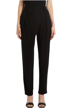 MARELLA Spodnie, Kobieta, Czarny, L, Czarne Spodnie Ariella 2 Eleganckie Wielofunkcyjne