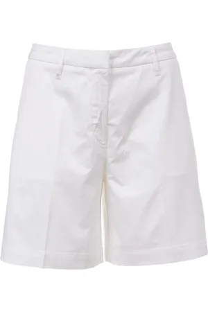 Jacob Cohen Szorty, Kobieta, Biały, S, Krótkie Spodnie Slim-Fit z Bawełny