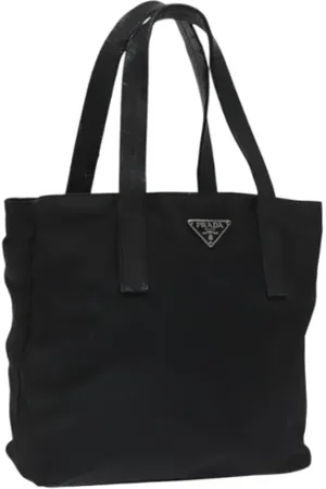 Prada Pre-owned, Kobieta, Czarny, ONE SIZE, Nylon, Pre-owned Nylon handbags