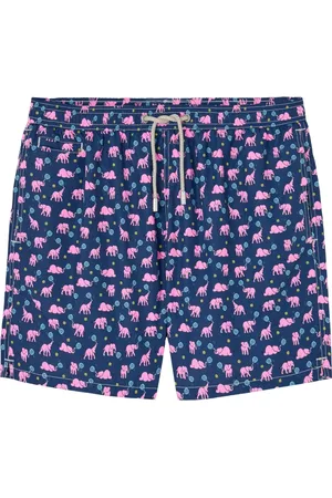 MC2 SAINT BARTH Stroje kąpielowe, Mężczyzna, Niebieski, XL, Niebieska Odzież Morska Padel Elephant