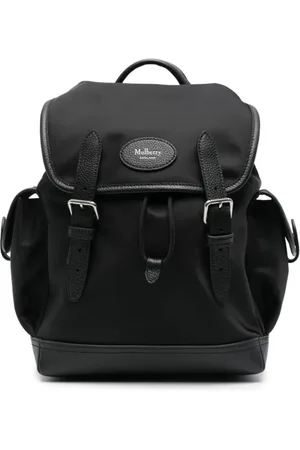 MULBERRY Torebki, Kobieta, Czarny, ONE SIZE, Nylon, Heritage Mini Plecak
