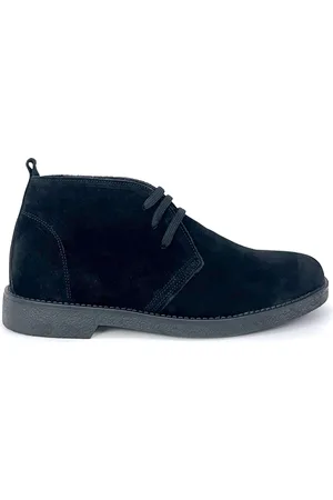 Duca Di Morrone Buty, Mężczyzna, Czarny, 43 EU, Zamsz, Czarne Buty Juri z Zamszu