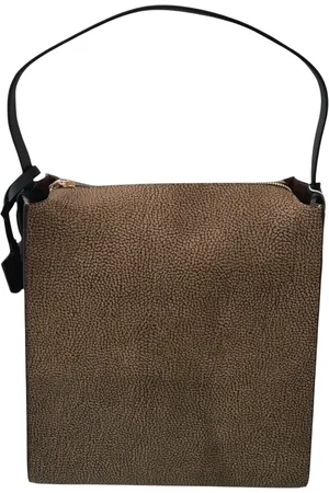 Borbonese Torebki, Kobieta, brązowy, ONE SIZE, Stylowa Torba Hobo z PVC