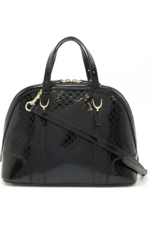 Gucci Pre-owned, Kobieta, Czarny, ONE SIZE, Skóra, Pre-owned Skórzane torebki