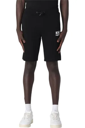 Karl Lagerfeld Szorty, Mężczyzna, Czarny, L, Sweatshorts