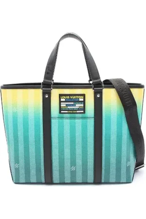 LOUIS VUITTON Pre-owned, Mężczyzna, Zielony, ONE SIZE, Skóra, Pre-owned płócienne torby Louis Vuitton