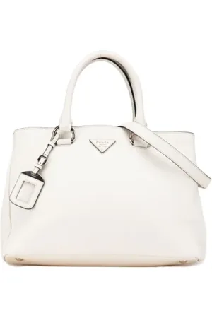Prada Pre-owned, Kobieta, Biały, ONE SIZE, Skóra, Pre-owned Leather prada-bags