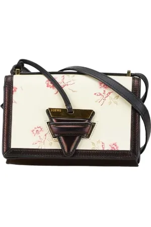 Loewe Pre-owned, Kobieta, Biały, ONE SIZE, Skóra, Pre-owned Leather crossbody-bags