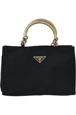 Prada Pre-owned, Kobieta, Niebieski, ONE SIZE, Nylon, Pre-owned Nylon handbags
