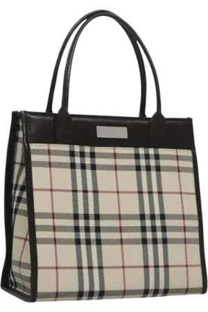 Burberry Pre-owned, Kobieta, Beżowy, ONE SIZE, Skóra, Pre-owned Canvas handbags