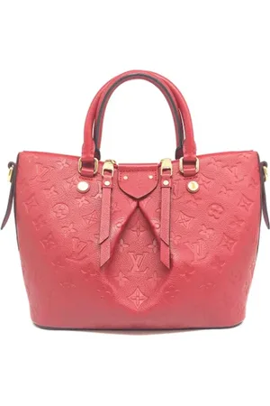 LOUIS VUITTON Pre-owned, Kobieta, Czerwony, ONE SIZE, Pre-owned Canvas handbags