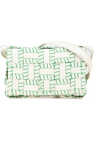 Bottega Veneta Pre-owned, Kobieta, Wielobarwność, ONE SIZE, Skóra, Pre-owned skórzane torby na ramię
