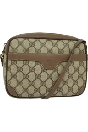 Gucci Pre-owned, Kobieta, Beżowy, ONE SIZE, Skóra, Pre-owned Leather gucci-bags