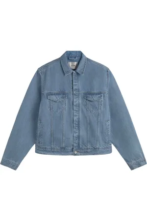 Arte Antwerp Kurtki, Mężczyzna, Niebieski, 2XL, Denim, Urban Denim Jacket Ss 25-014J