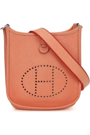 Hermès Pre-owned, Kobieta, Różowy, ONE SIZE, Skóra, Pre-owned skórzane torby na ramię