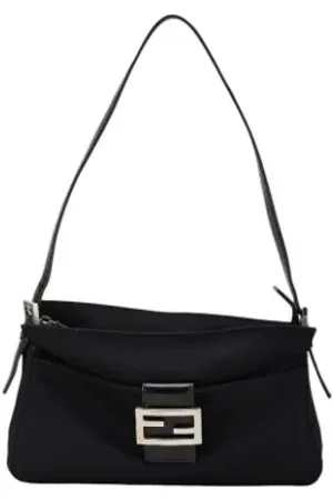 Fendi Pre-owned, Kobieta, Czarny, ONE SIZE, Skóra, Pre-owned Leather fendi-bags