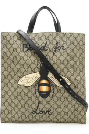 Gucci Pre-owned, Kobieta, Beżowy, ONE SIZE, Skóra, Pre-owned Leather gucci-bags