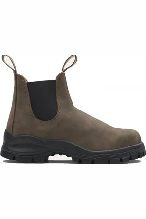 Blundstone Buty, Kobieta, brązowy, 39 EU, Skóra, Chelsea Lug Boot Brązowy Skóra