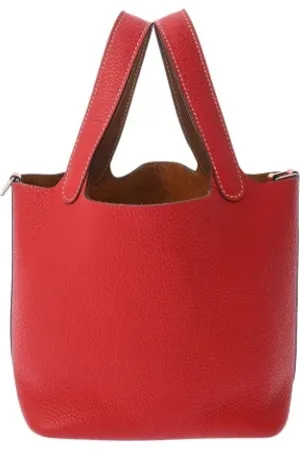Hermès Pre-owned, Kobieta, Czerwony, ONE SIZE, Skóra, Pre-owned Skórzane torebki