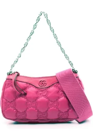 Gucci Pre-owned, Kobieta, Różowy, ONE SIZE, Skóra, Pre-owned Canvas handbags