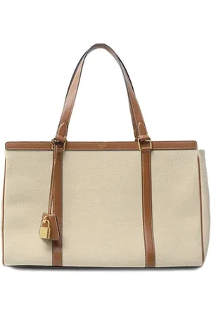 Céline Pre-owned, Kobieta, Beżowy, ONE SIZE, Skóra, Pre-owned Canvas celine-bags
