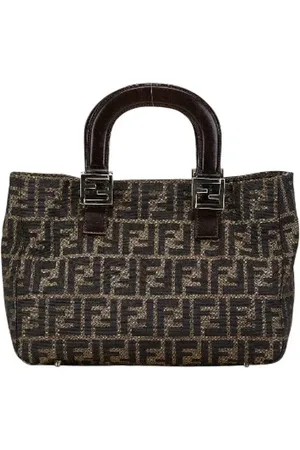 Fendi Pre-owned, Kobieta, brązowy, ONE SIZE, Skóra, Pre-owned Canvas fendi-bags