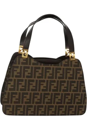 Fendi Pre-owned, Kobieta, brązowy, ONE SIZE, Pre-owned Canvas handbags