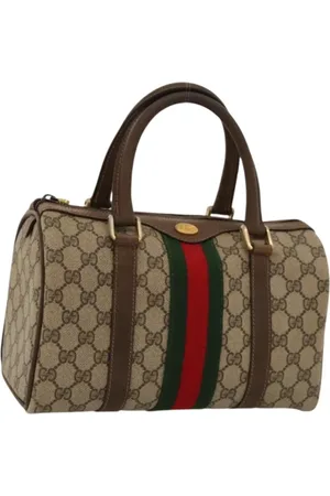 Gucci Pre-owned, Kobieta, Beżowy, ONE SIZE, Skóra, Pre-owned Leather gucci-bags