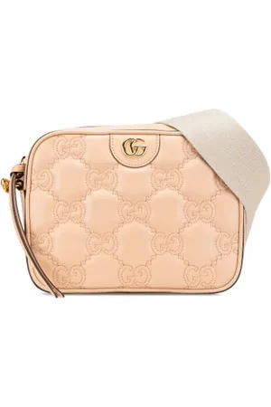 Gucci Pre-owned, Kobieta, Beżowy, ONE SIZE, Skóra, Pre-owned Leather gucci-bags