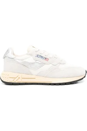 Autry Buty, Kobieta, Szary, 40 EU, Białe Sneakersy dla Kobiet