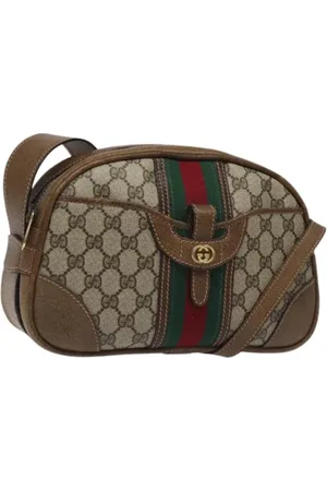 Gucci Pre-owned, Kobieta, Beżowy, ONE SIZE, Skóra, Pre-owned Leather gucci-bags