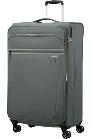 American Tourister Walizki, unisex, Szary, ONE SIZE, Aerospin Miękki Trolley z zamkiem TSA