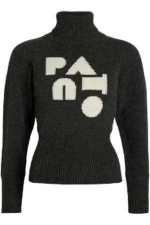 Patou Swetry, Kobieta, Czarny, S, Stylowy Sweter H24 dla Mężczyzn