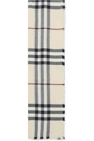 Burberry Akcesoria, Kobieta, Beżowy, ONE SIZE, Neutralny Szalik dla Kobiet Ss 25