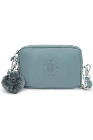 Kipling Torebki, Kobieta, Niebieski, ONE SIZE, Stylowa Torba na Ramię z Wieloma Kieszeniami