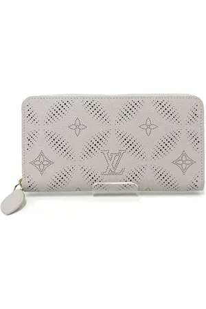 LOUIS VUITTON Pre-owned, Kobieta, Szary, ONE SIZE, Skóra, Pre-owned skórzane portfele